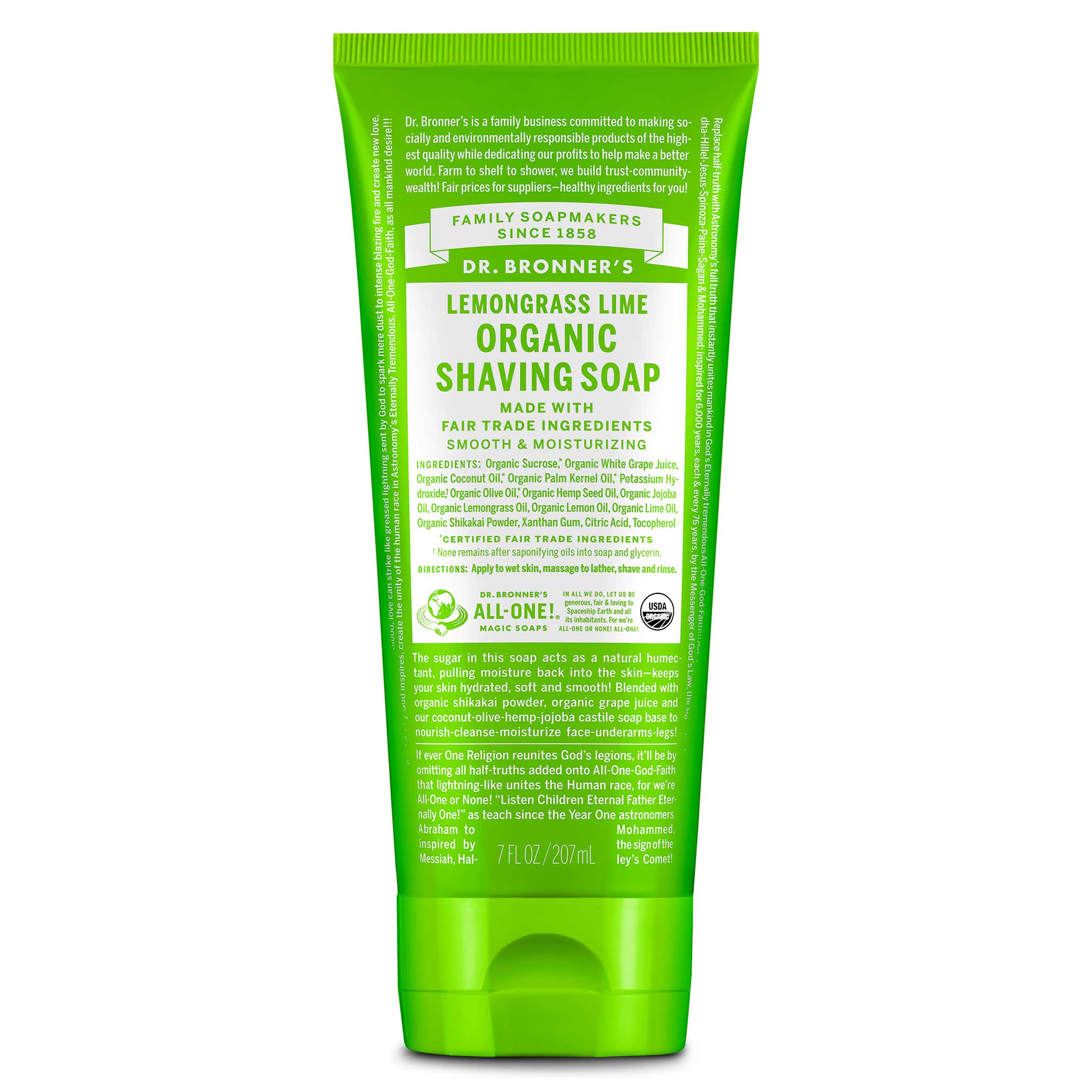 Lemongrass Lime Organic Shaving Soaps