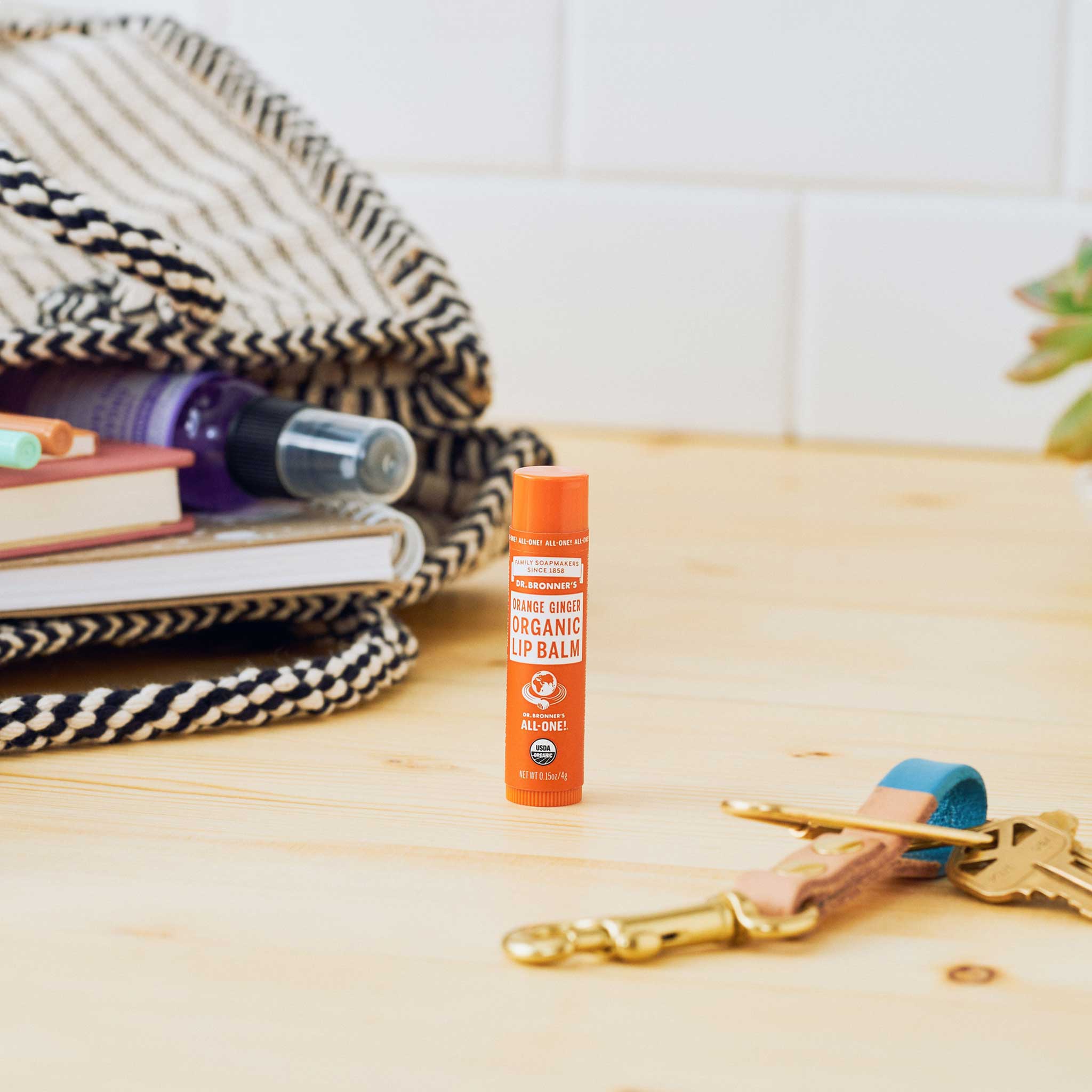 Alternative view of Orange Ginger Organic Lip Balms