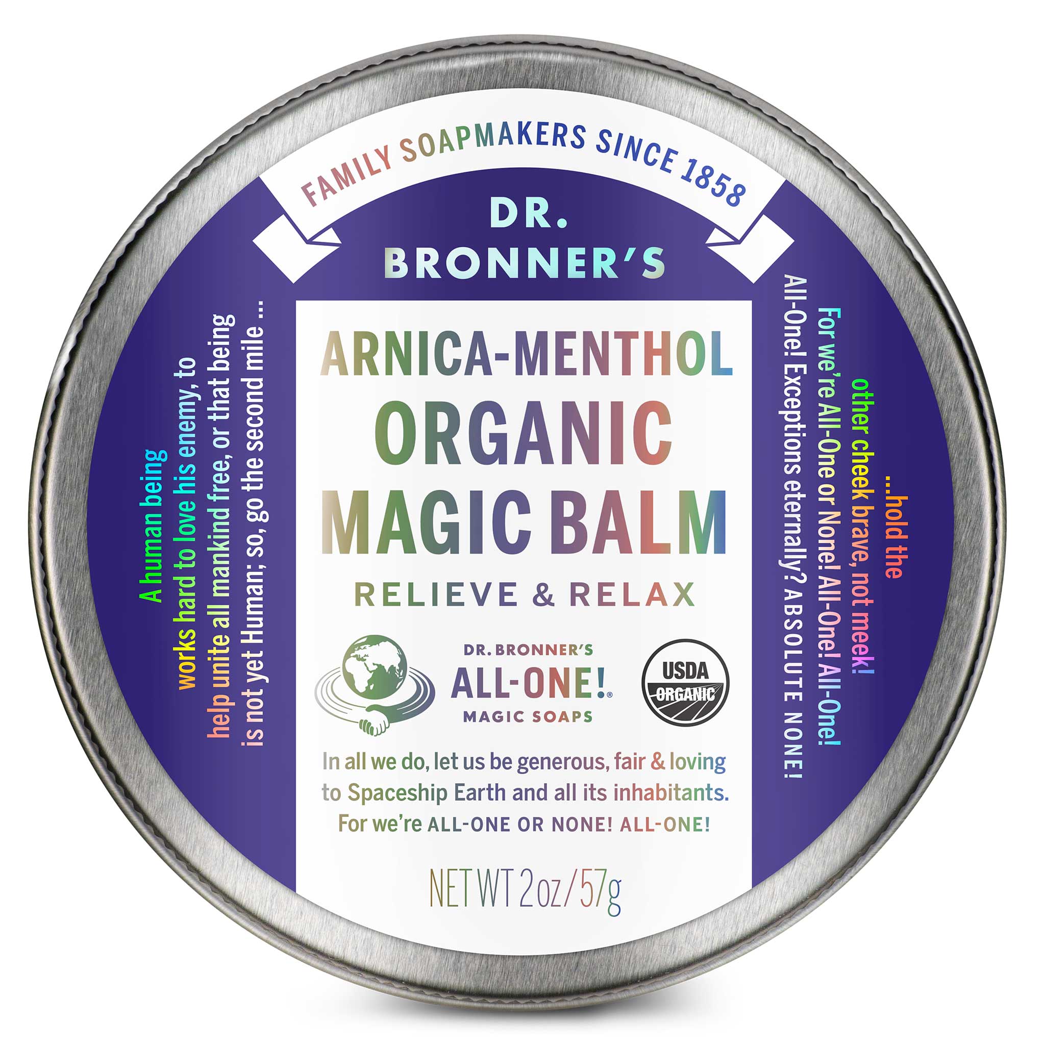 Arnica Menthol Organic Magic Balm