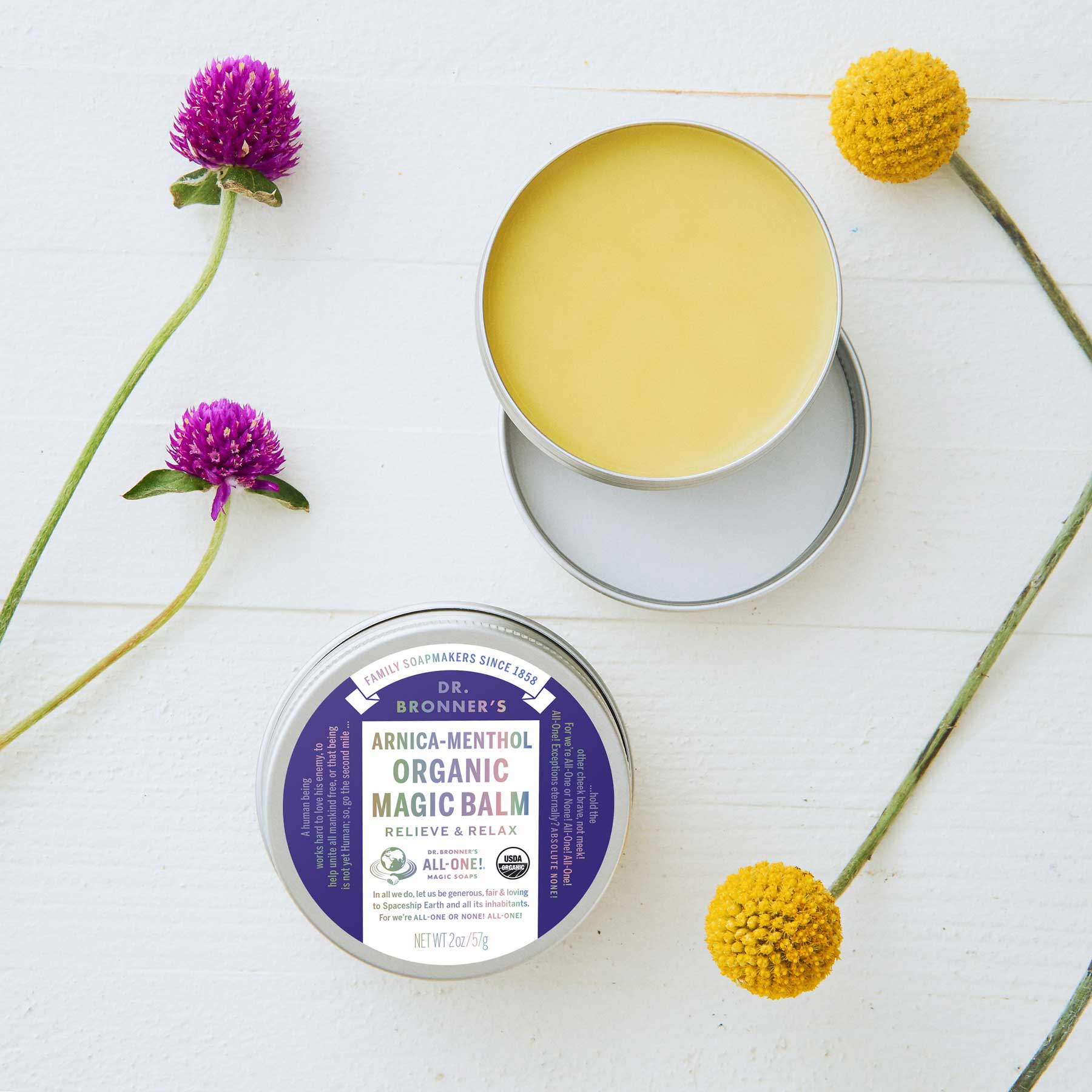 Alternative view of Arnica Menthol Organic Magic Balm