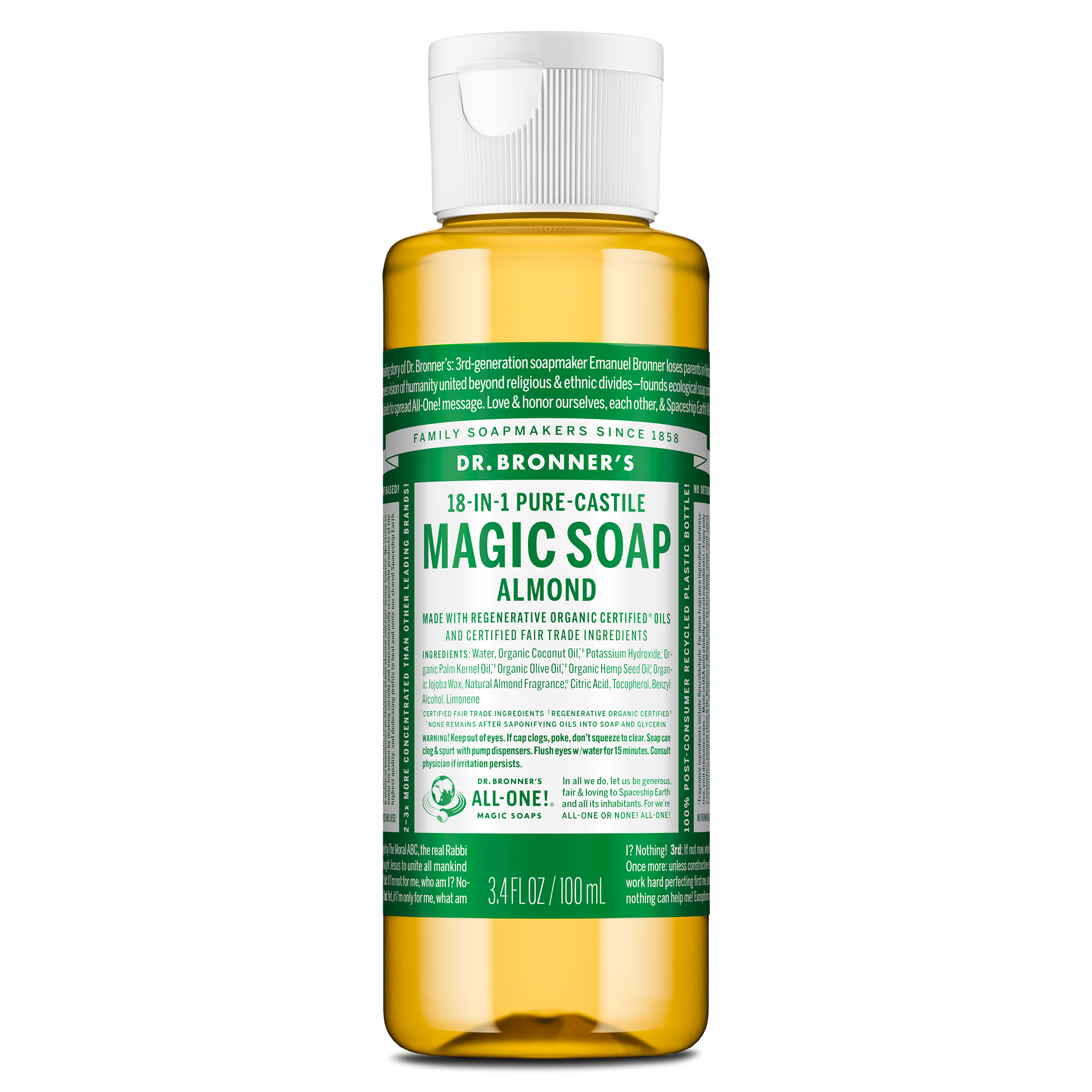 Almond Pure Castile Magic Soap