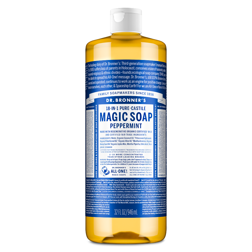 Peppermint Pure Castile Magic Soap