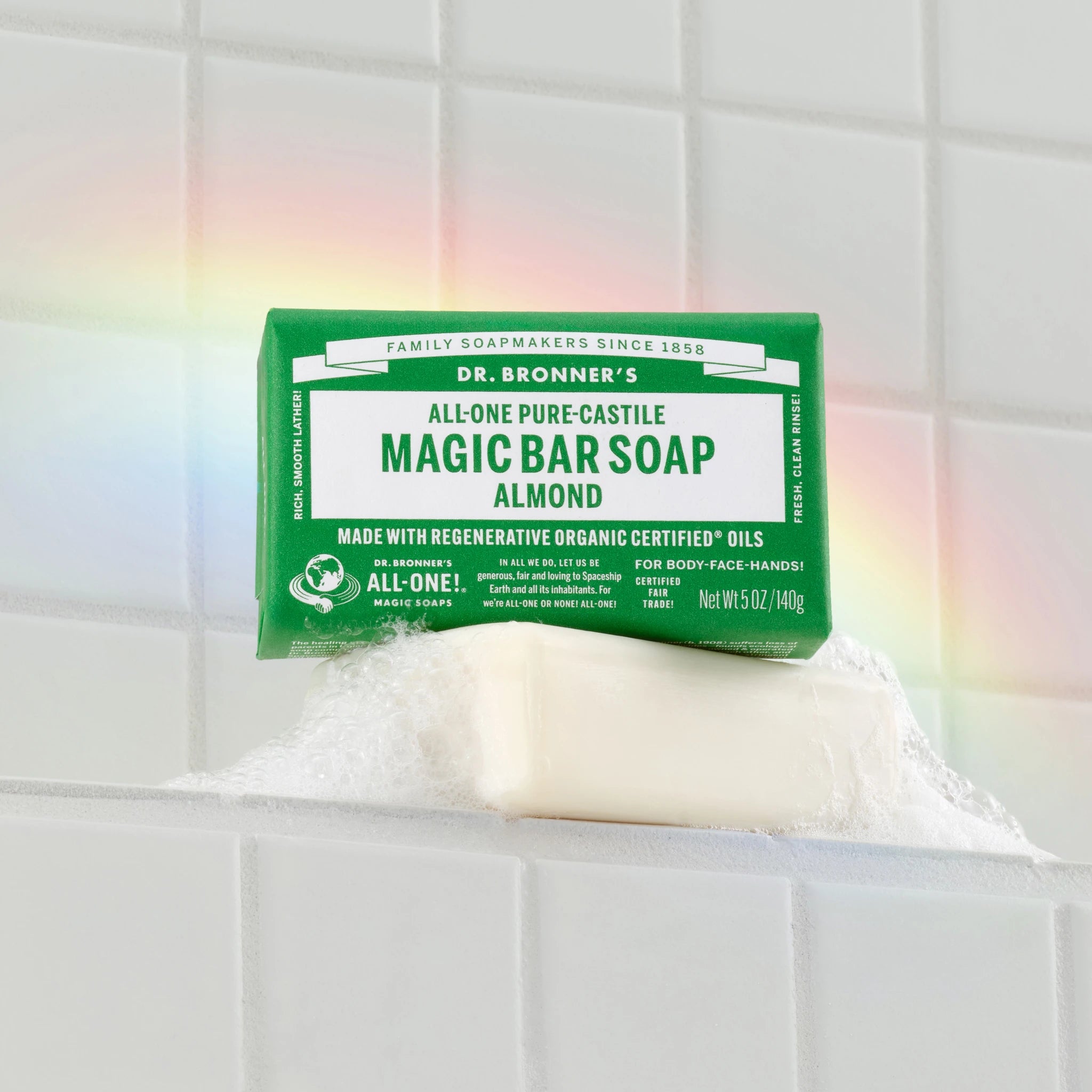 Alternative view of Almond Pure Castile Magic Bar Soap