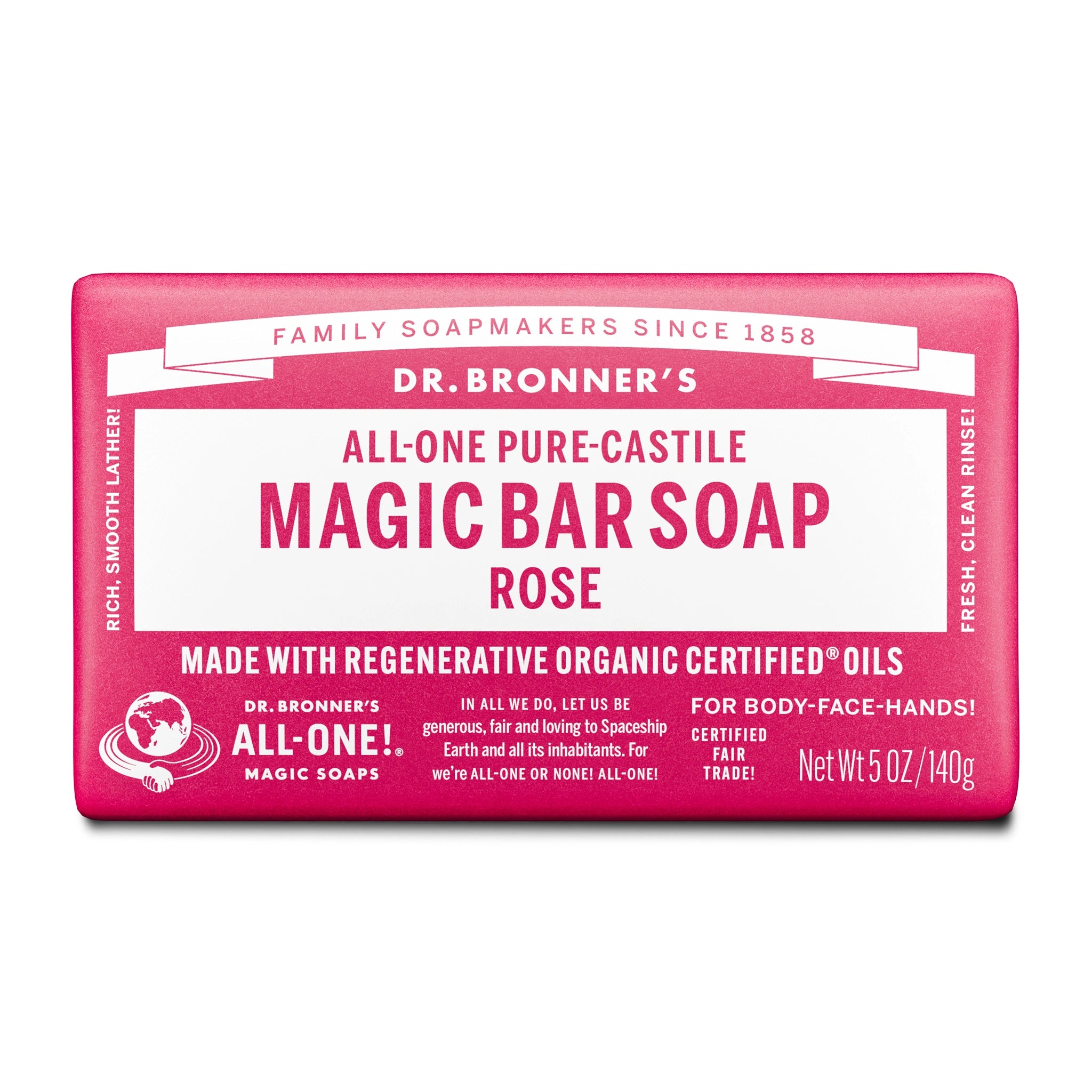 Rose Pure Castile Magic Bar Soap